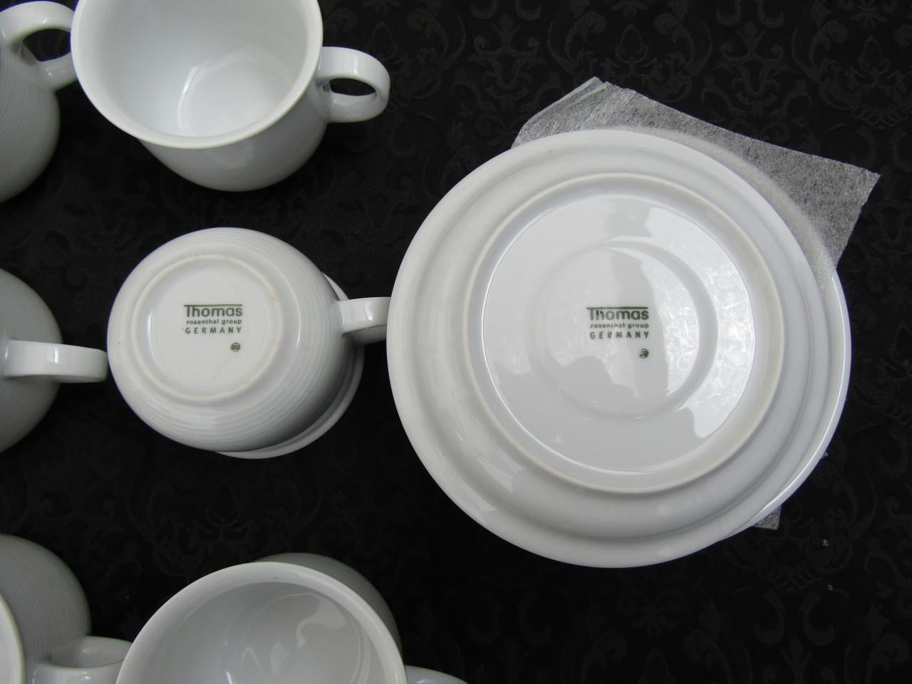 6 nieuwe kop en schotels van Thomas Trend.