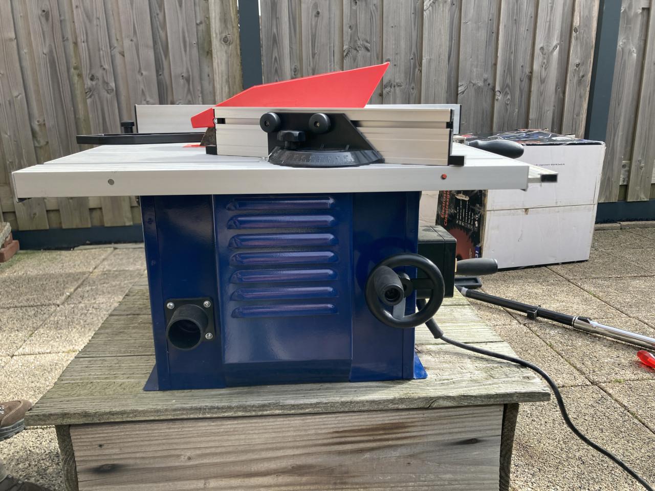 Cirkelzaag tafel Topcraft zgan