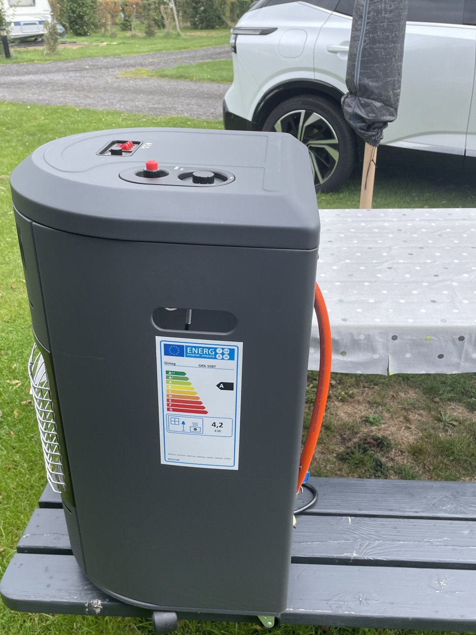 Gaskachel Gimeg GRK-508T de Luxe