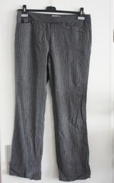 Grijze wollen broek  maat 40