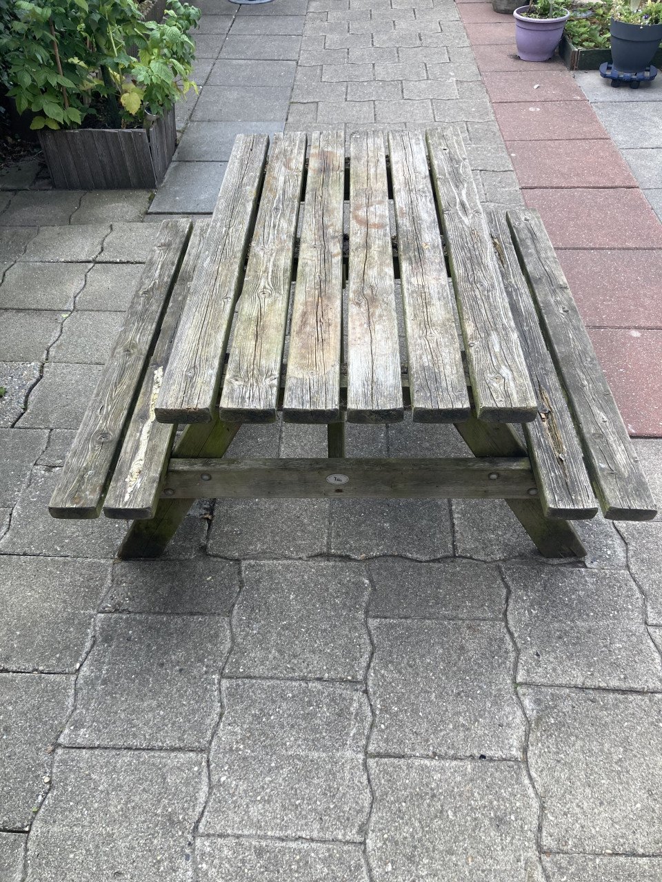 Junior picknick tafel gratis af halen