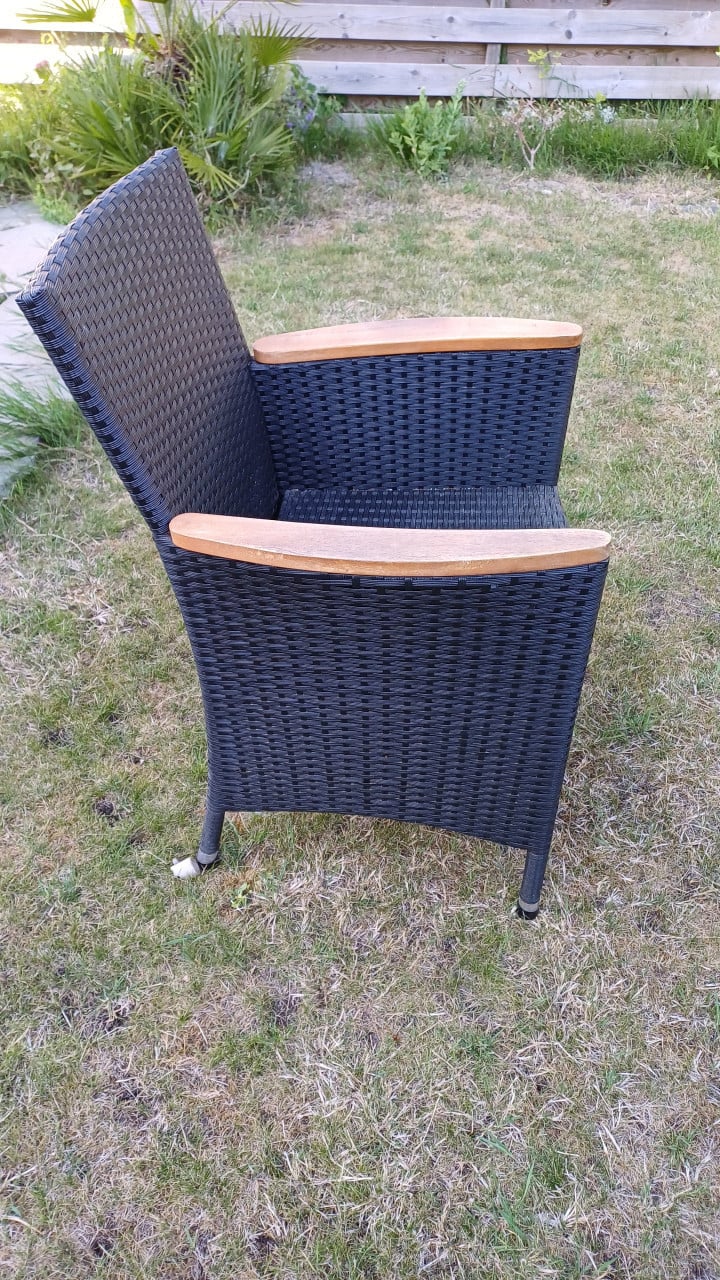 4 tuinstoelen