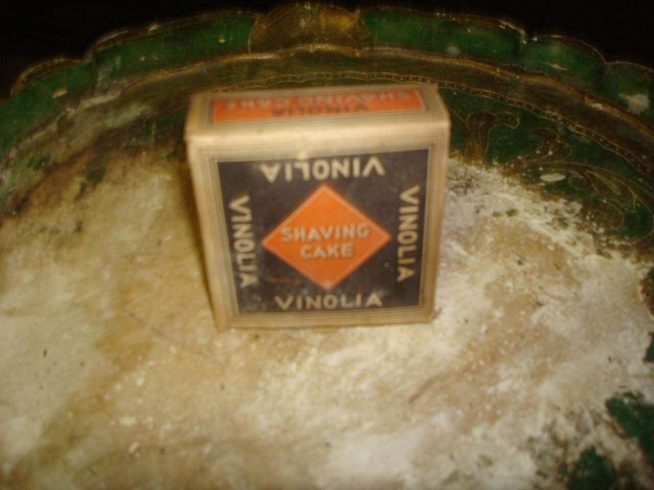 Vinolia shaving cake antiek