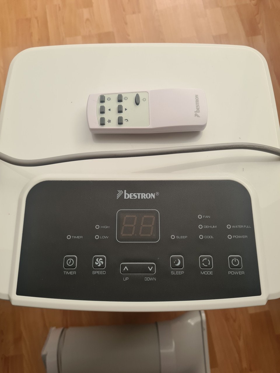 Sterke Mobiele airco 7000 BTU met timer & slaapstand – weinig gebruikt