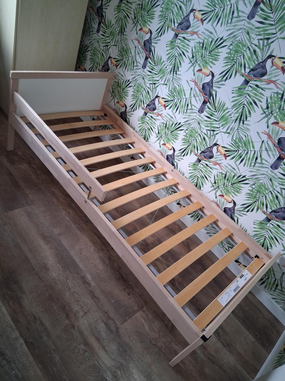 Peuterbed Ikea Sniglar 70 x 160 cm incl. matras, dekbedje, lakens