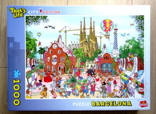 Legpuzzel Barcelona 1000 st That's Live city edition