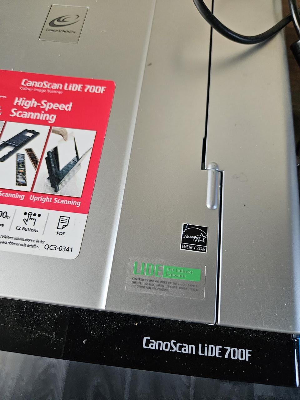 Canon CanoScan LiDE 700F Flatbedscanner met Filmscanner