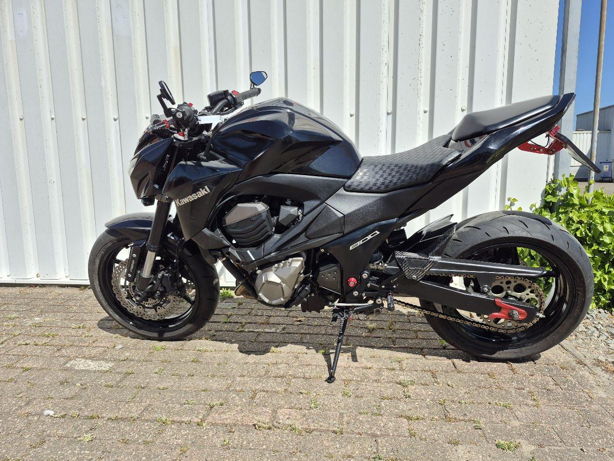 Kawasaki Z800 uit 2013, stoere naked bike