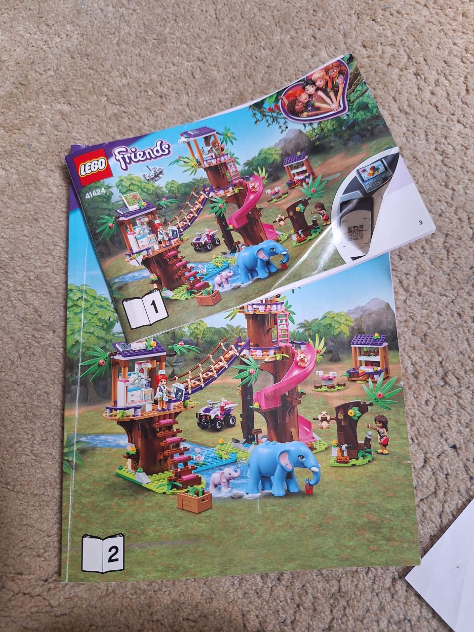Lego Friends 41424, Jungle reddingsbasis, Leeftijd 8+