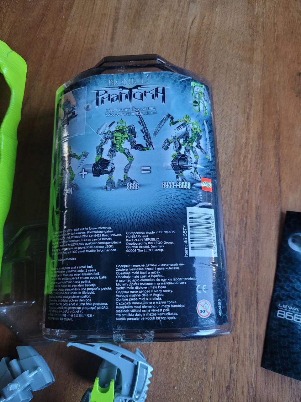 Lego Bionicle Phantoka Toa Lewa