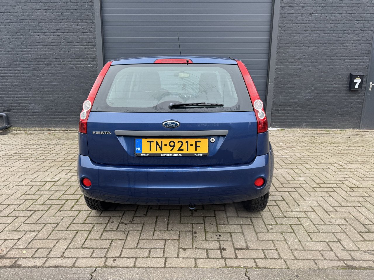 Ford Fiësta 1.4 16V 5 DRS 2007 Blauw Airco Apk Nap