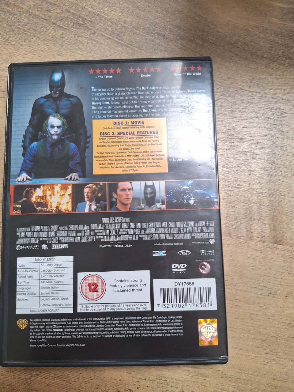 The dark knight