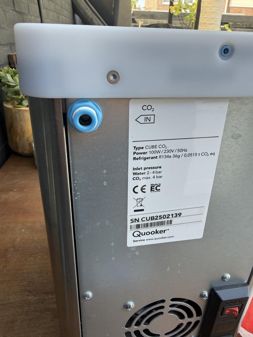 Quooker Cube koelapparaat voor onderdelen