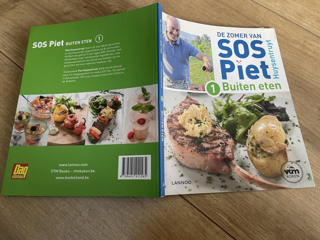 Nieuw kookboek de zomer van sos Piet deel 1