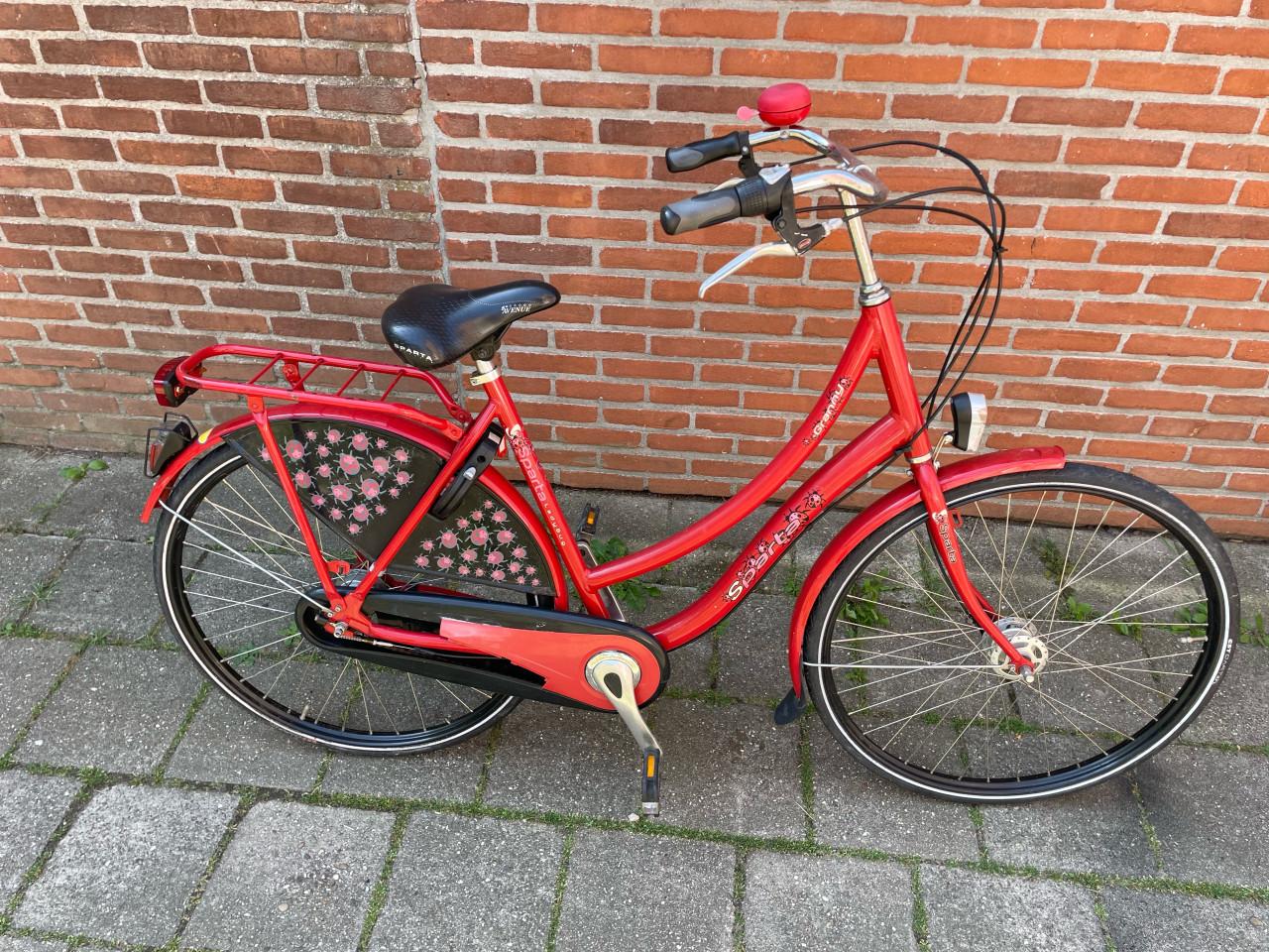 Damesfiets.