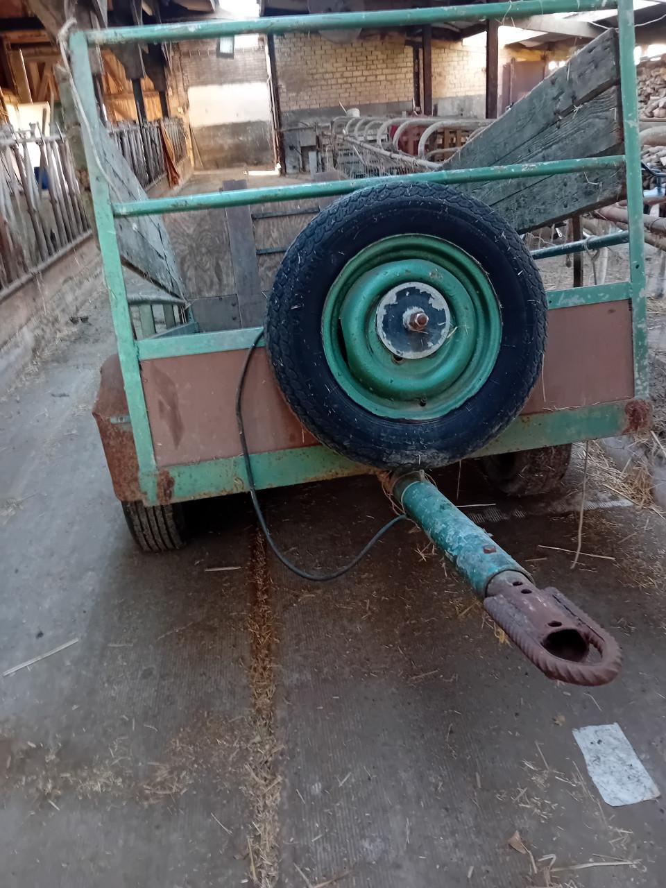 Aanhangwagen voor achter de trekker