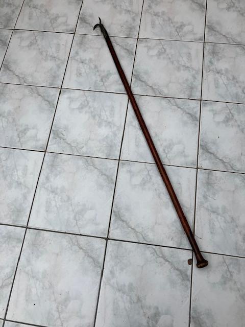 Antieke Haakstok voor boot.