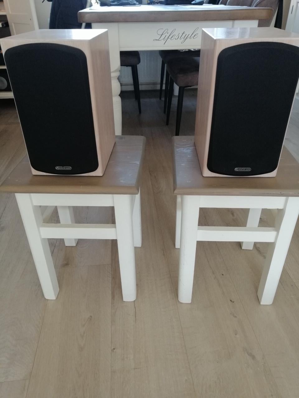 Te Koop: zgan Monitor Audio luidsprekers