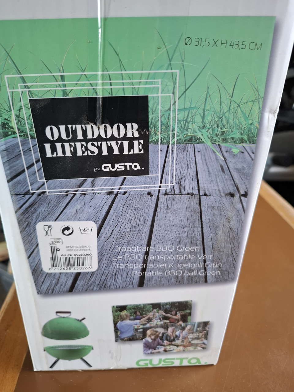 Draagbare BBQ nieuw