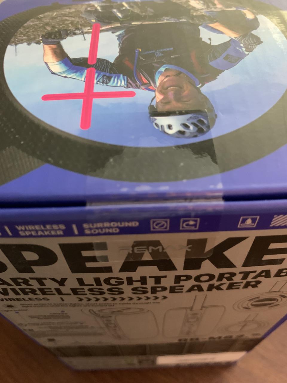 Remax PartyLight draadloze speaker - Nieuw