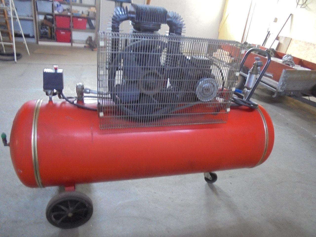 Grote Compressor met 500Ltr tank