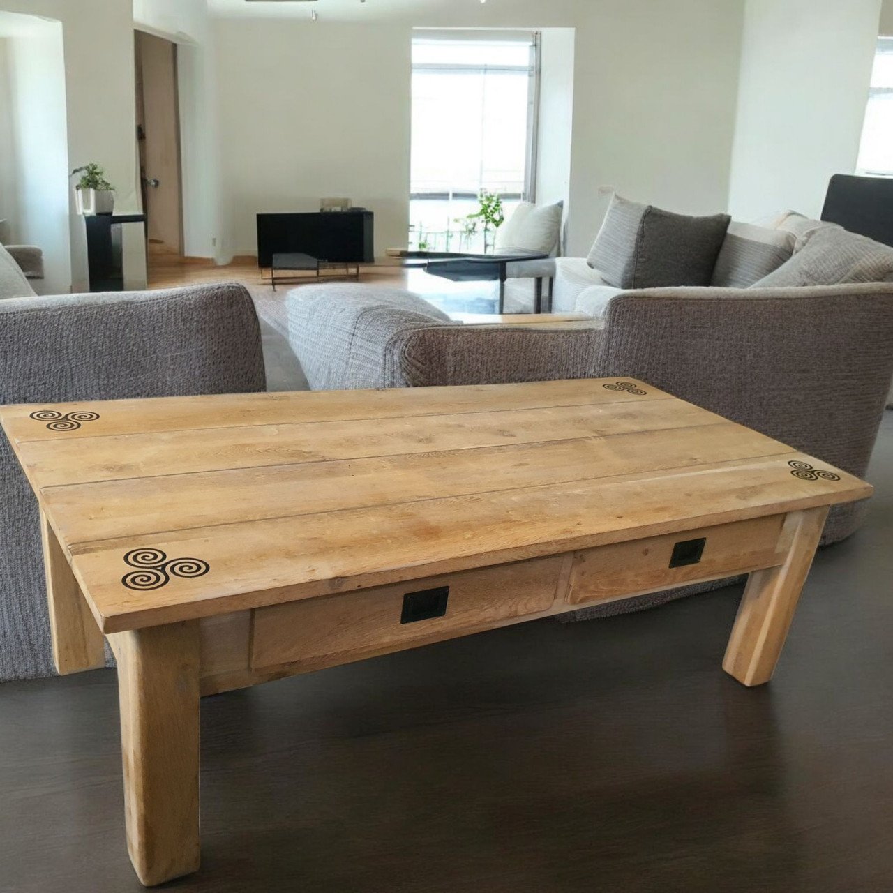 Massief Eiken Salontafel