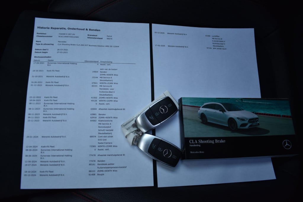 Mercedes-Benz Cla shooting brake 200 amg night | sfeerverlichting | panoram