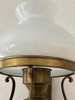 TWEE VINTAGE SCHEMERLAMPEN GEZELLIG BRANDEND
