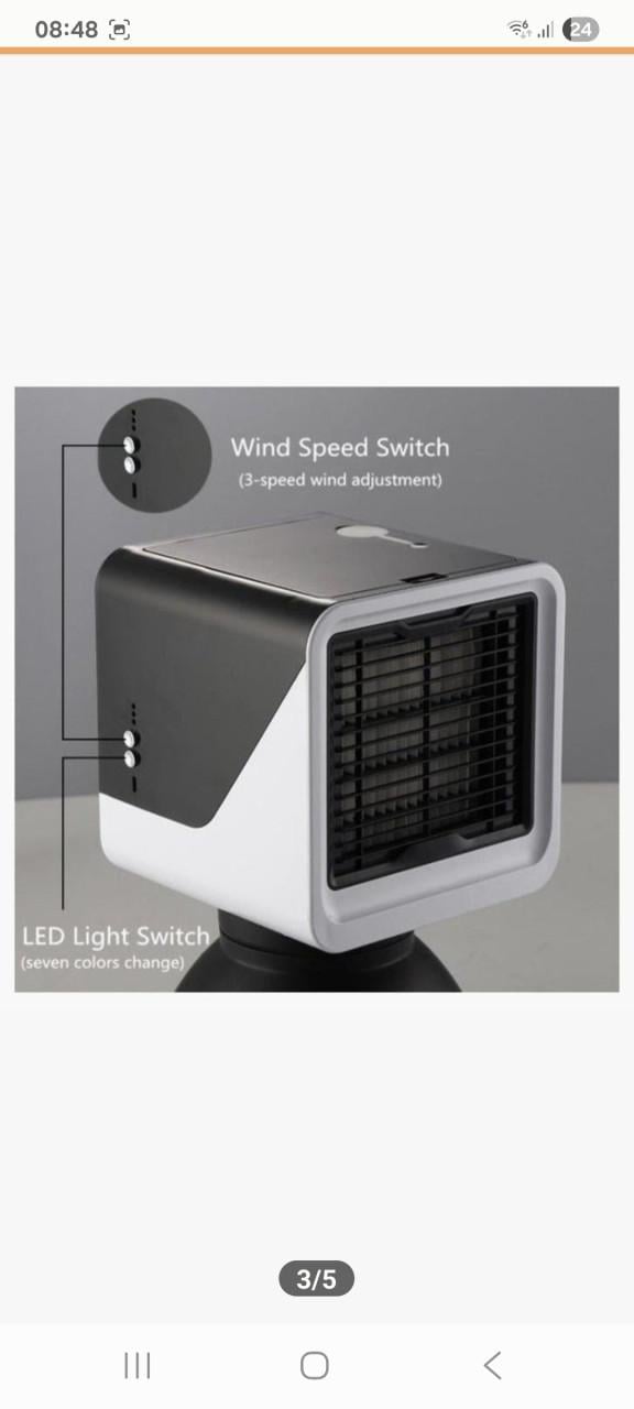 Aircooler (met water)