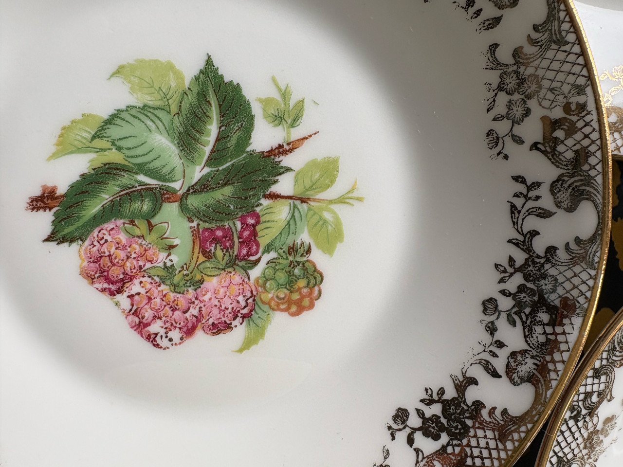 Set van 8 porseleinen  schotels van Limoges France