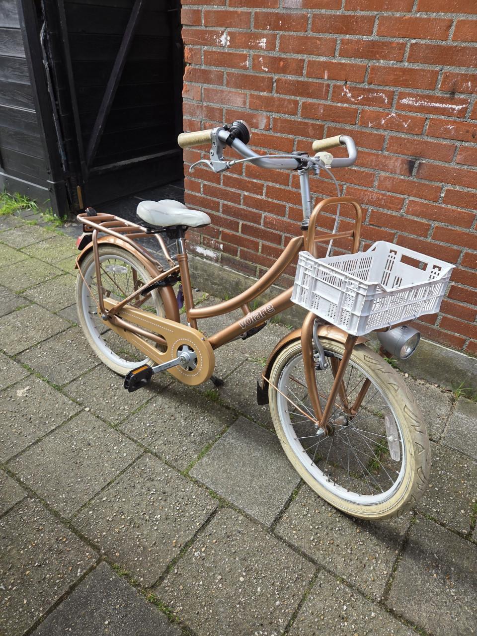 Meisjes fiets