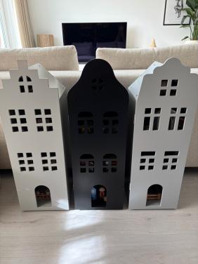 Grachtenpanden HEMA met Little Dutch en HEMA inrichting