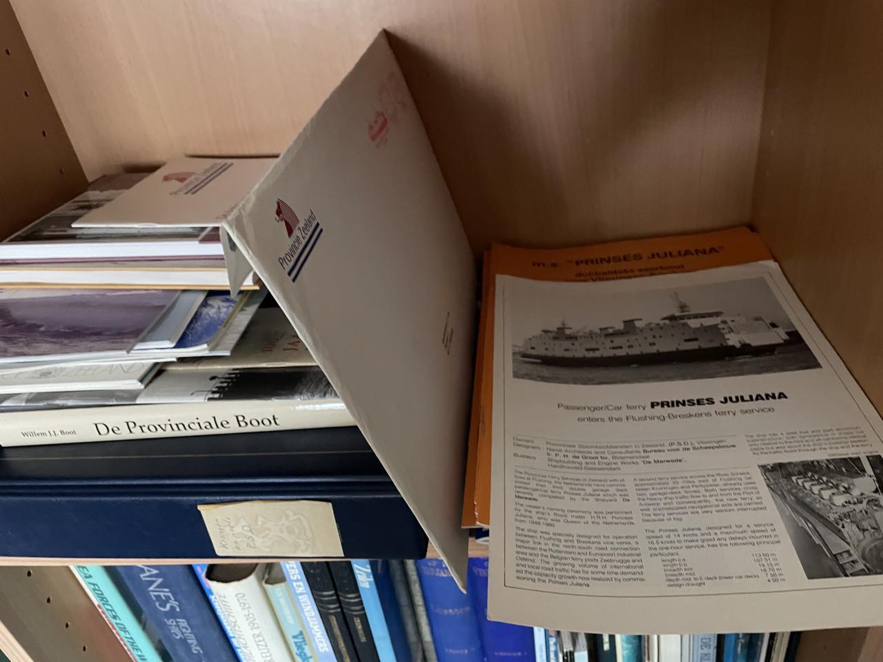 PSD boeken/folders/verzameling