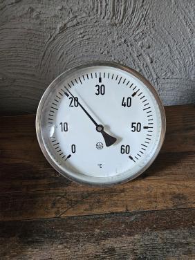 Vintage Buitenthermometer - Industrieel Design
