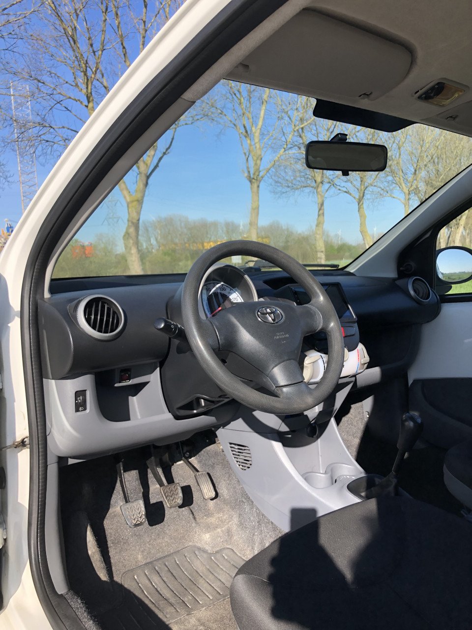 Toyota Aygo, 3deurs wit