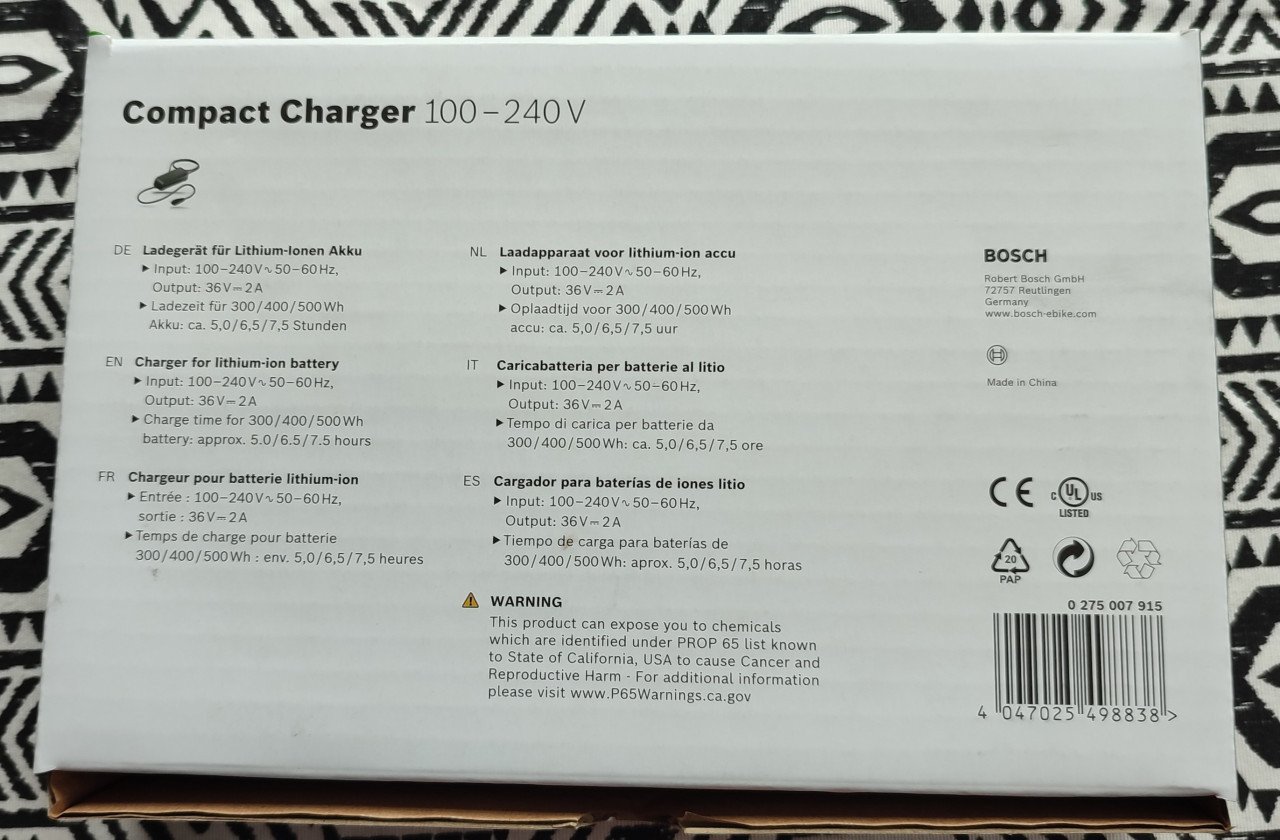 Nieuw Bosch compact charger / Bosch compact acculader / lader - 2A