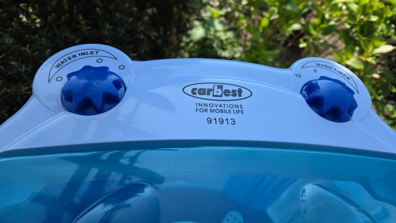 🌞 CarBest Mini Wasmachine 1,8 kg voor caravan, camper.