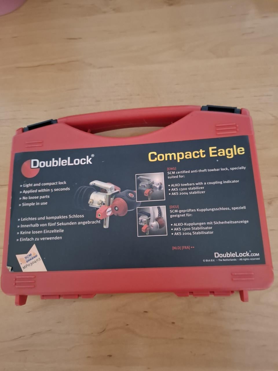 KOPPELINGSLOT.  Nieuw.