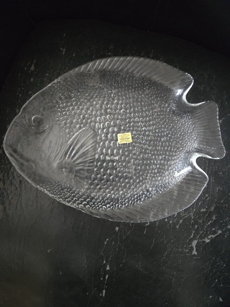 Arcoroc visschaal 26x21cm. Als nieuw