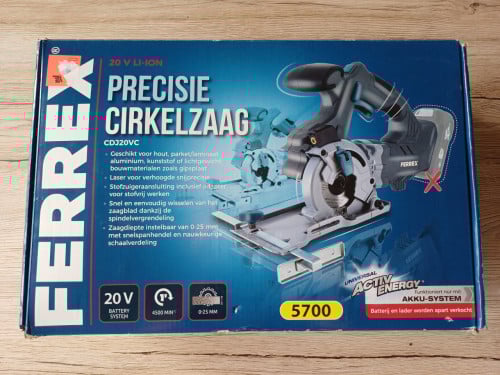Ferrex precisie cirkelzaag
