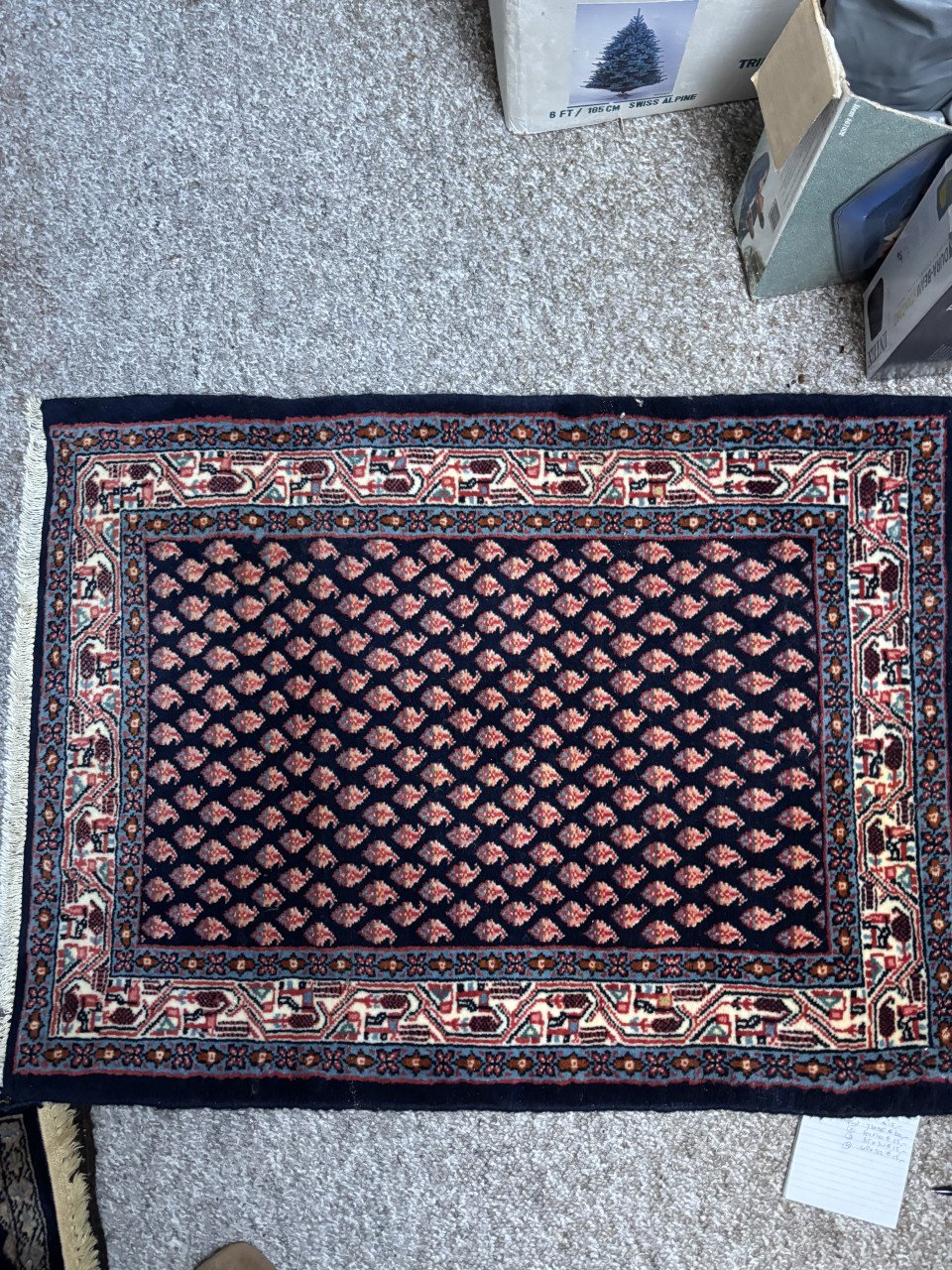 Perzisch vloerkleed met echtheidscertificaat