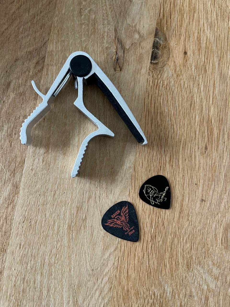 Klassieke gitaar met accessoires