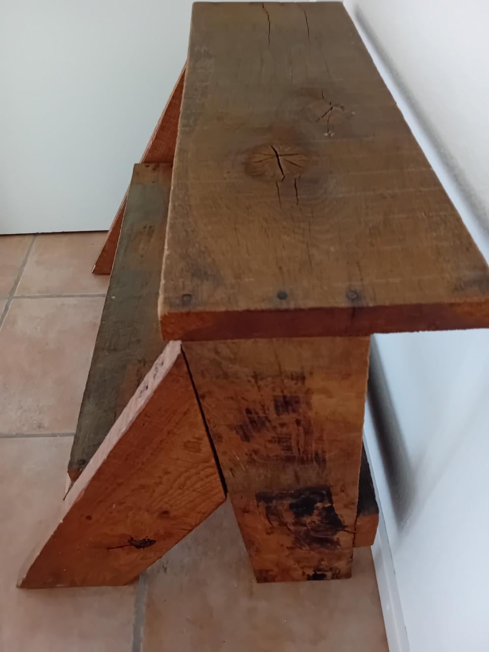 Handgemaakt trapje/opstapje
