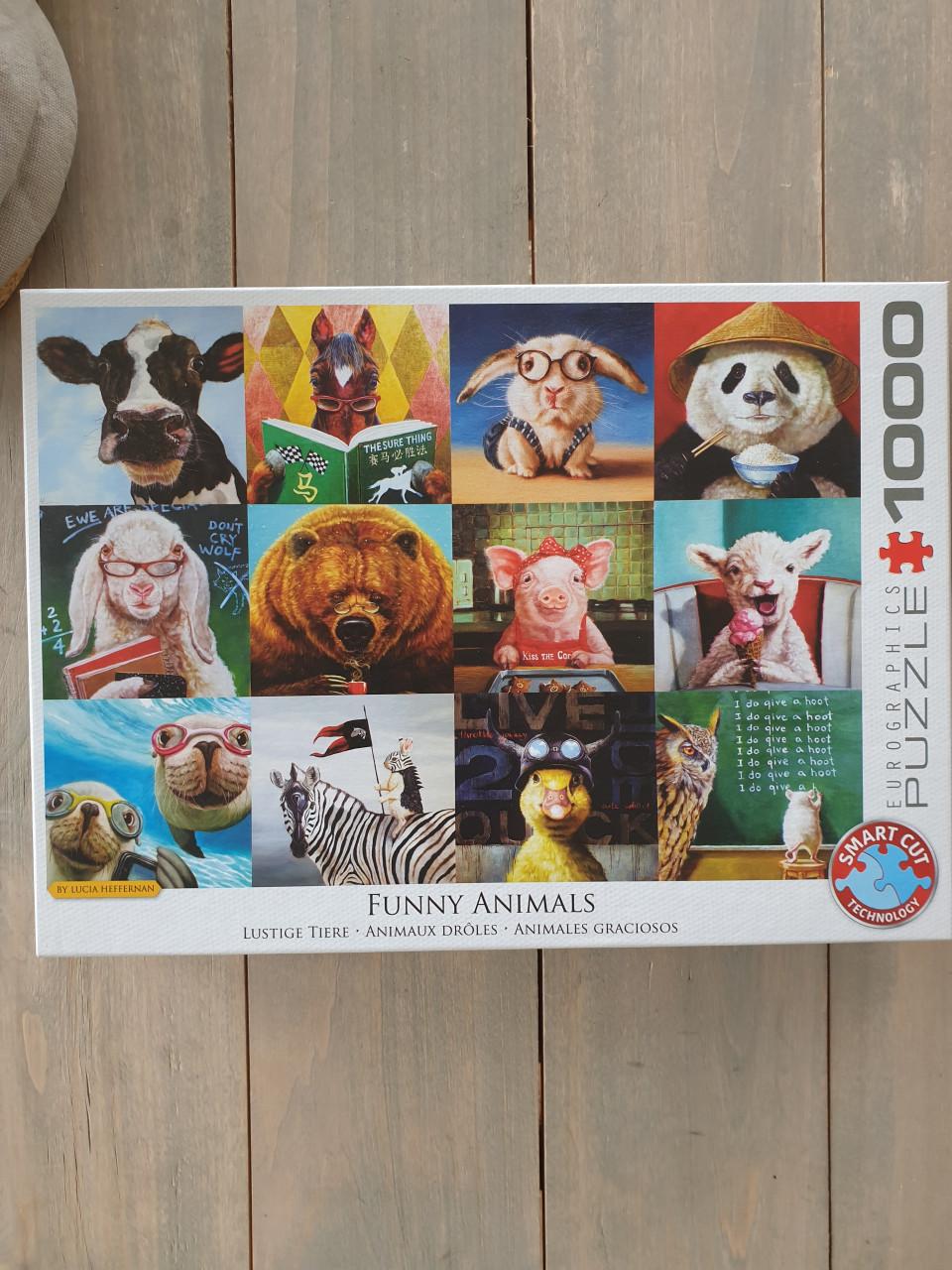 Eurographics puzzel 1000st smartcut