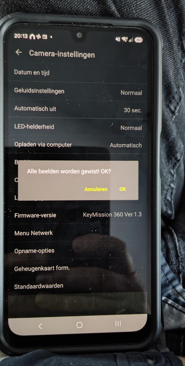 Nikon KeyMission 360 4K 360 graden camera.