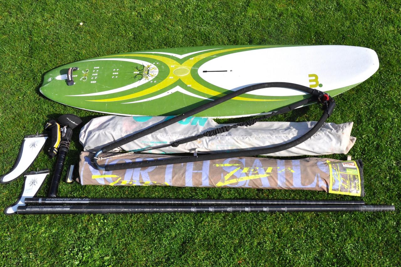 Complete set Mistral Malibu Softdeck Kid 110L