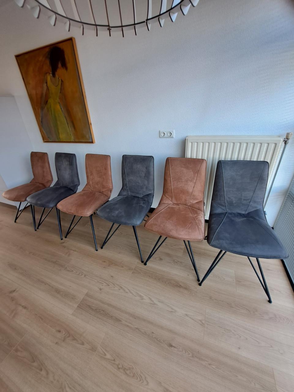 6 eetkamerstoelen van Xooon