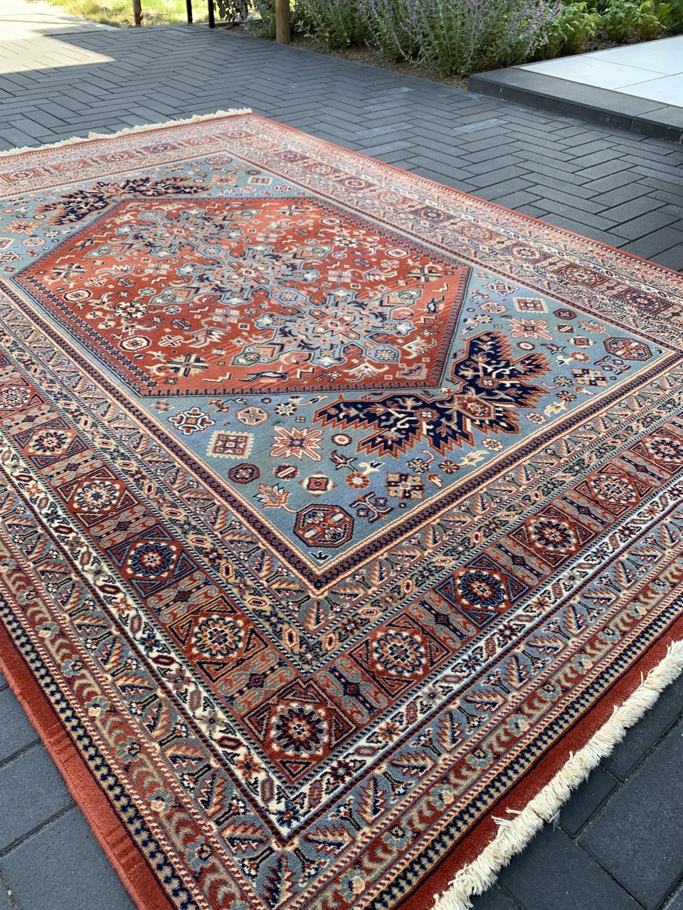 ✨Prachtig Sfeervol Handgeknoopt Vintage Vloerkleed✨