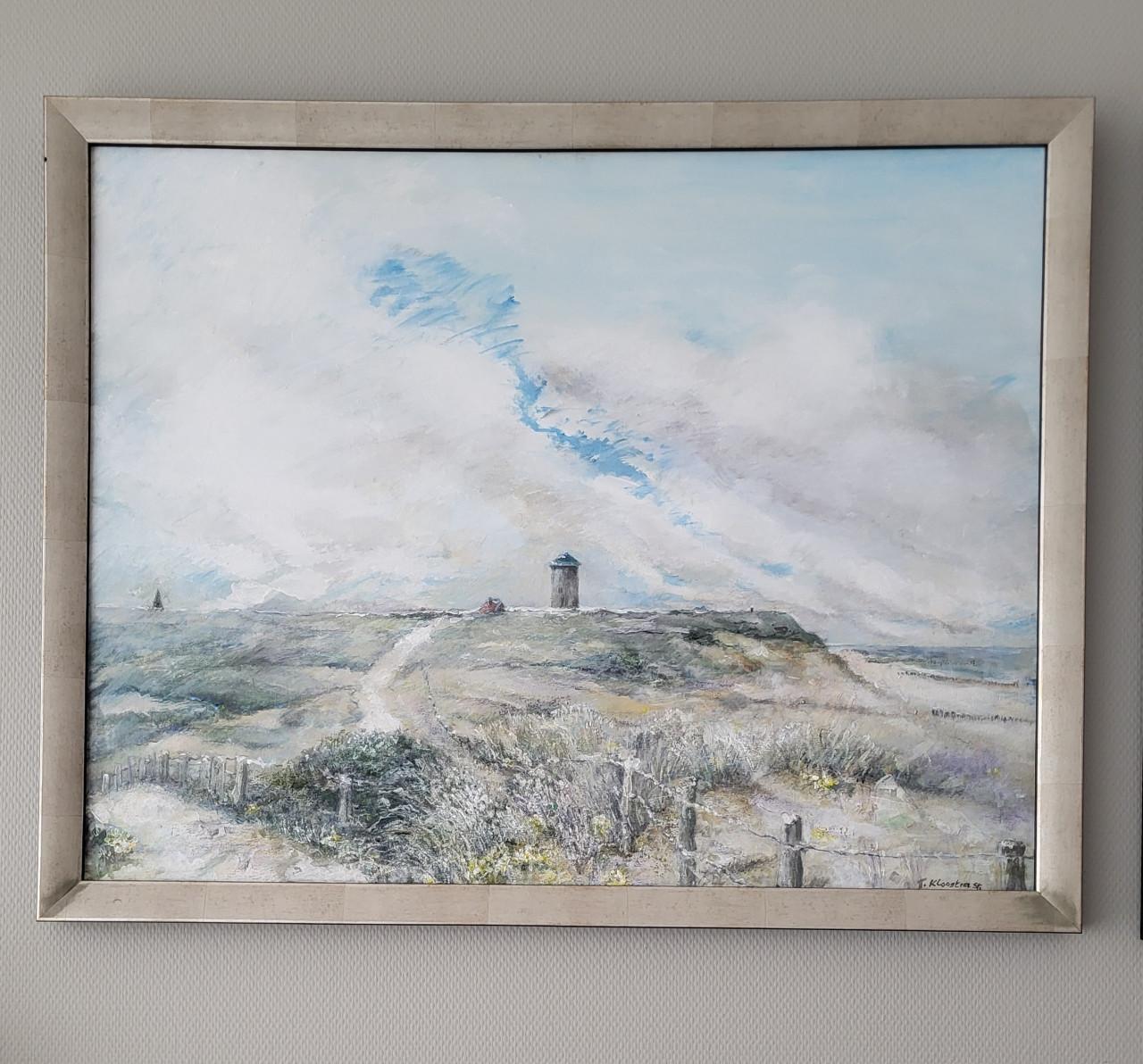 SCHILDERIJEN BIJ STRAND DOMBURG