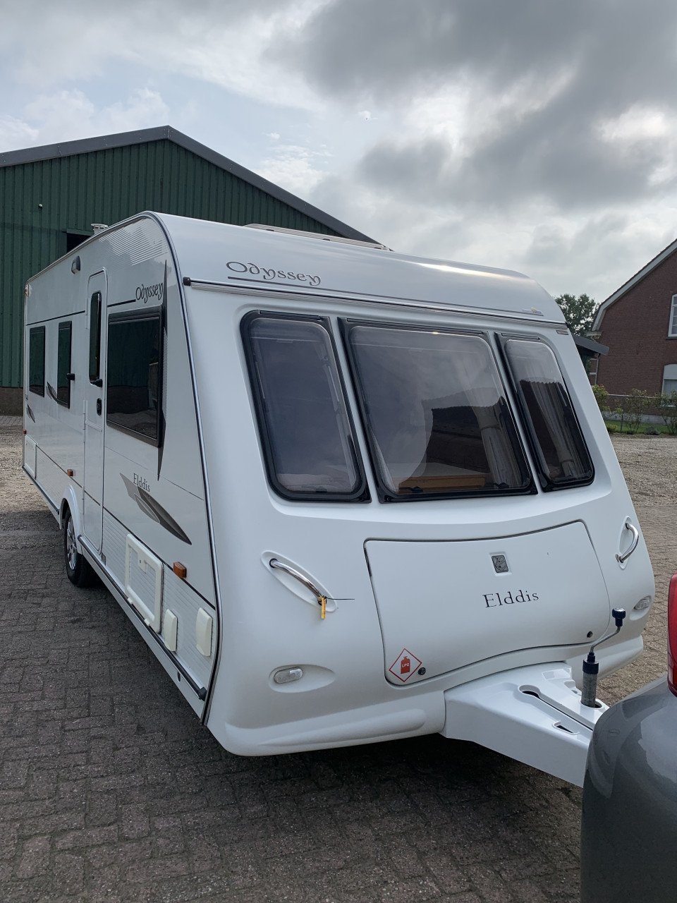 Caravan Elddis Odyssey 544, vakantie klaar